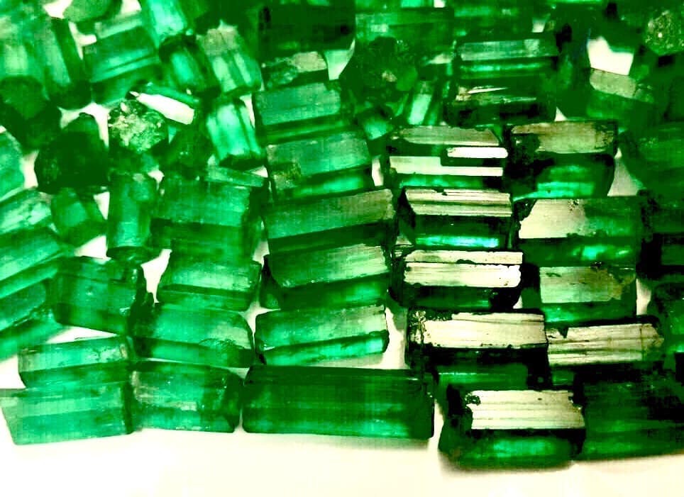 Morganite and Emerald