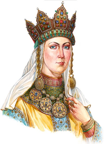 The image of a Slavic beauty