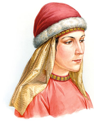 The image of a Slavic beauty